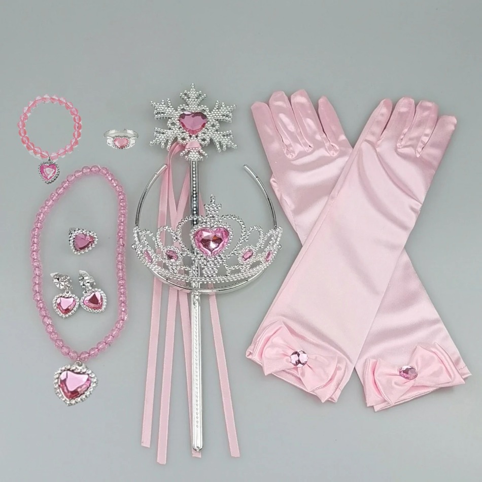 Philodendron Pink Princess - Girls Pink Cosplay Aurora Princess Crown