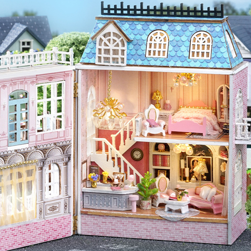 Diy Mini Wooden Dollhouse With – Philodendron Pink Princess Bewertung und Preis