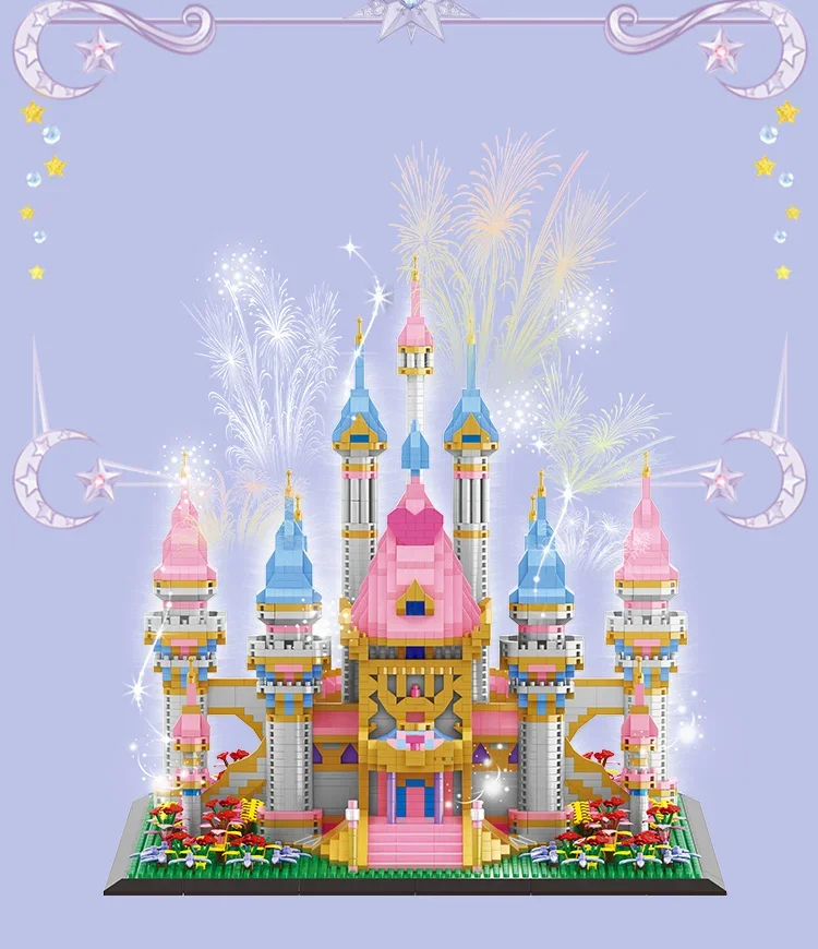 5543PCS Pink Castle Building B – Philodendron Pink Princess Bewertung und Preis