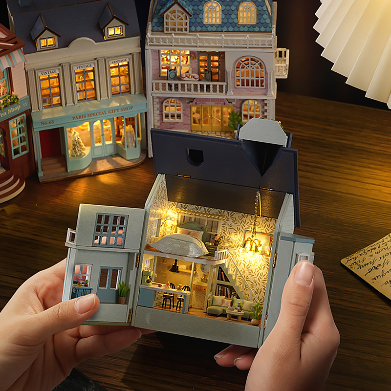 DIY Mini Wooden Dollhouse With – Philodendron Pink Princess Bewertung und Preis