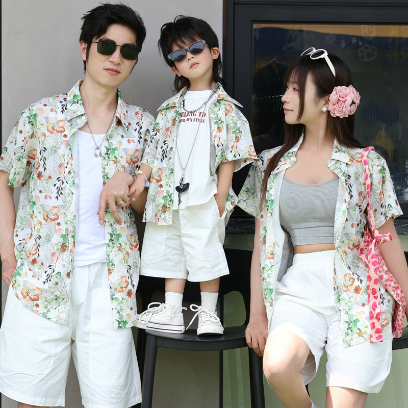 Holiday Look Parent-child Flor – Plant Parent Clothing Bewertung und Preis