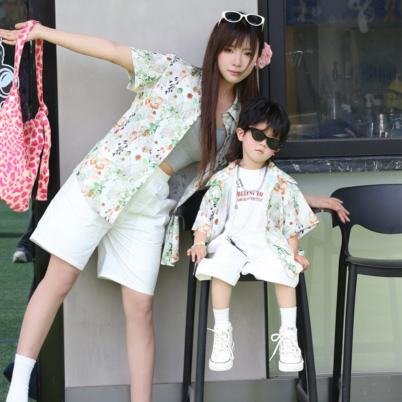 Holiday Look Parent-child Flor – Plant Parent Clothing Bewertung und Preis