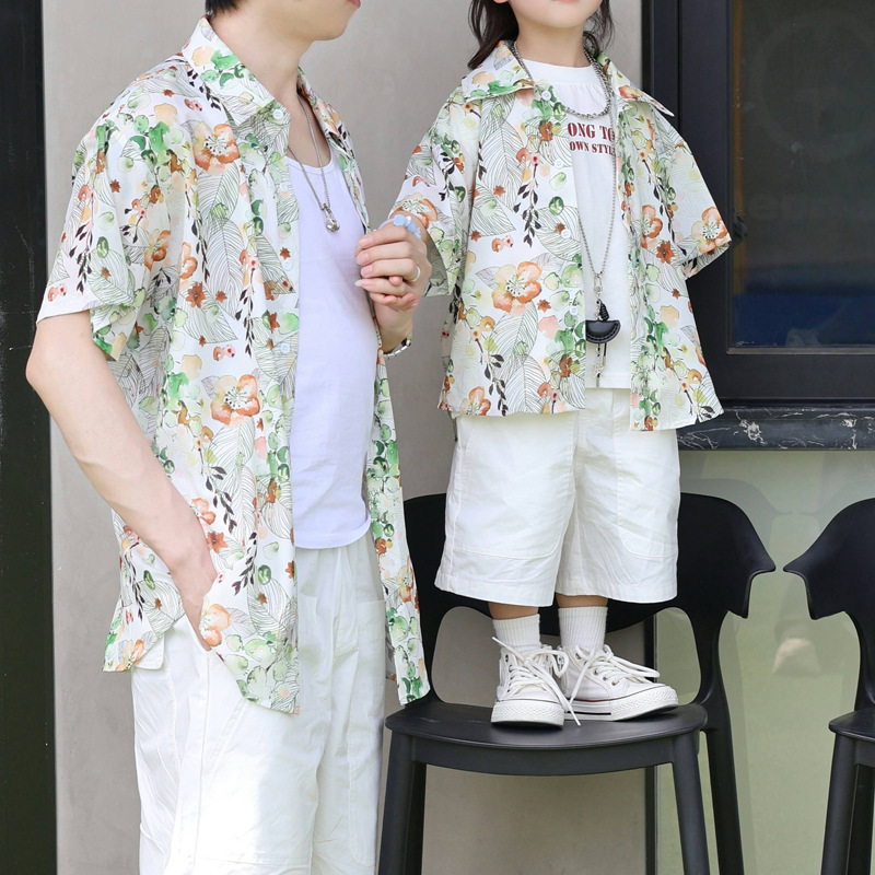 Holiday Look Parent-child Flor – Plant Parent Clothing Bewertung und Preis