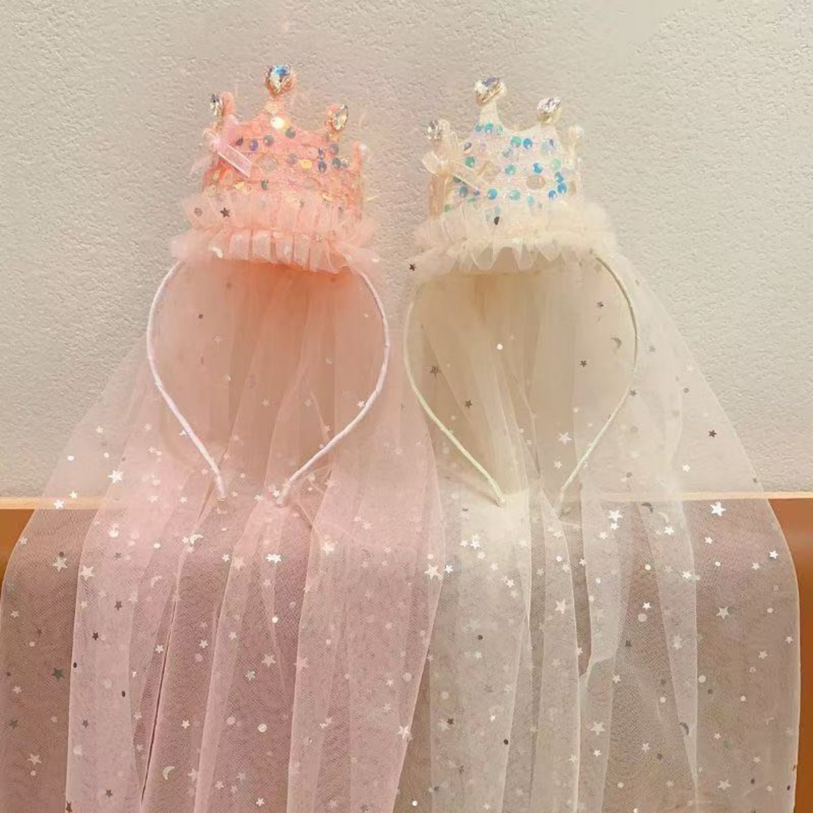 1PC Princess Crown Veil Headba – Philodendron Pink Princess Bewertung und Preis